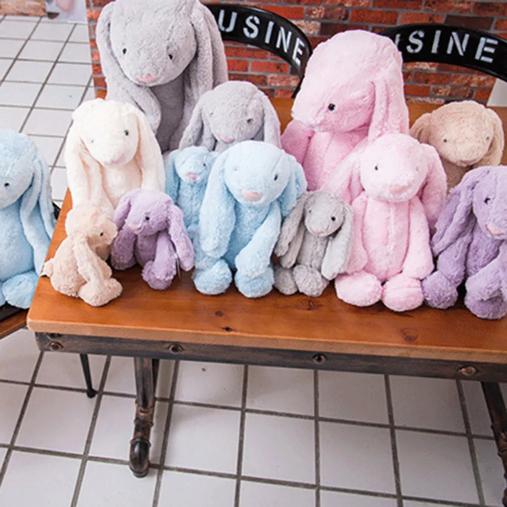 30/40cm Cute Plush Toy Stuffed Toy Rabbit Doll Babies Sleeping Companion Cute Plush Long Ear Rabbit Doll Children's Gift