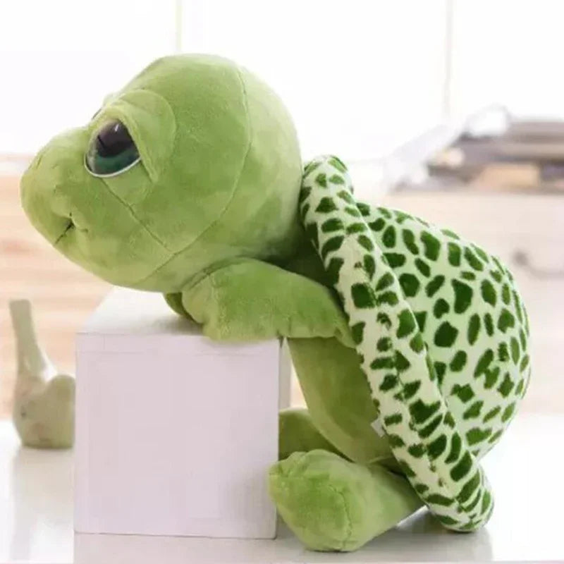 Turtle Doll Throw Pillow Give Girls Gift Tanabata New Cute Cartoon Turtle Plush Toy Big Eye Turtle Plush Toy Children Toy Gift