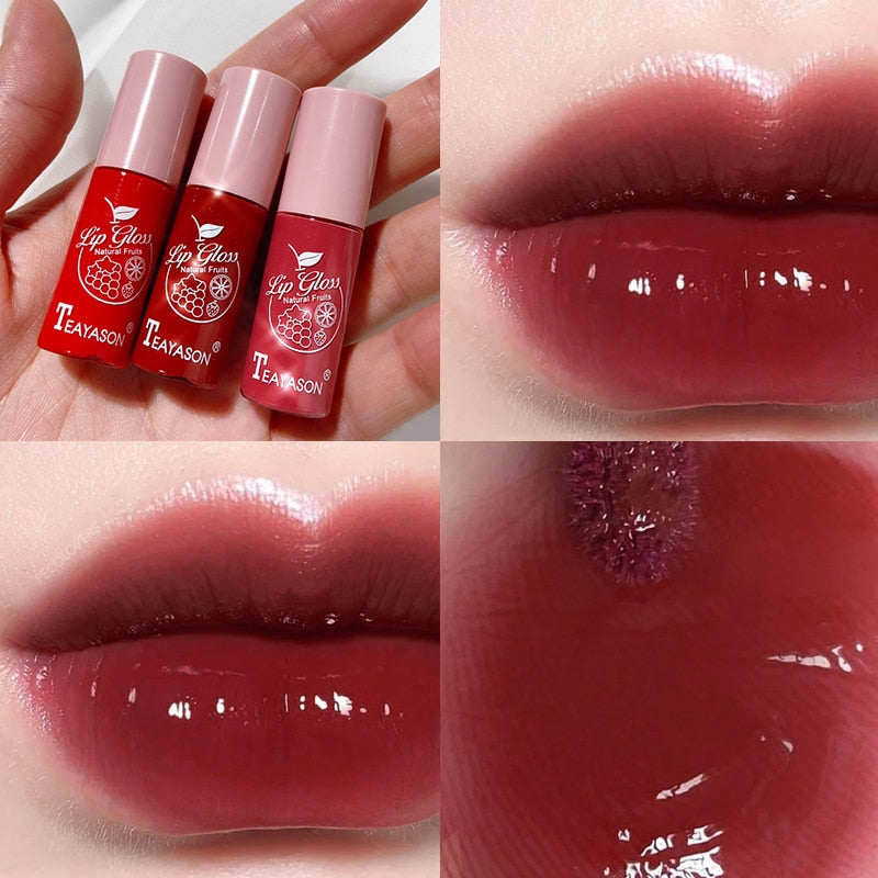 Mini 10 Colors Liquid Lip Gloss Waterproof Non-stick 24 Hours Long Lasting Velvet Matte Lipstick Lip Gloss Cosmetic Makeup Care