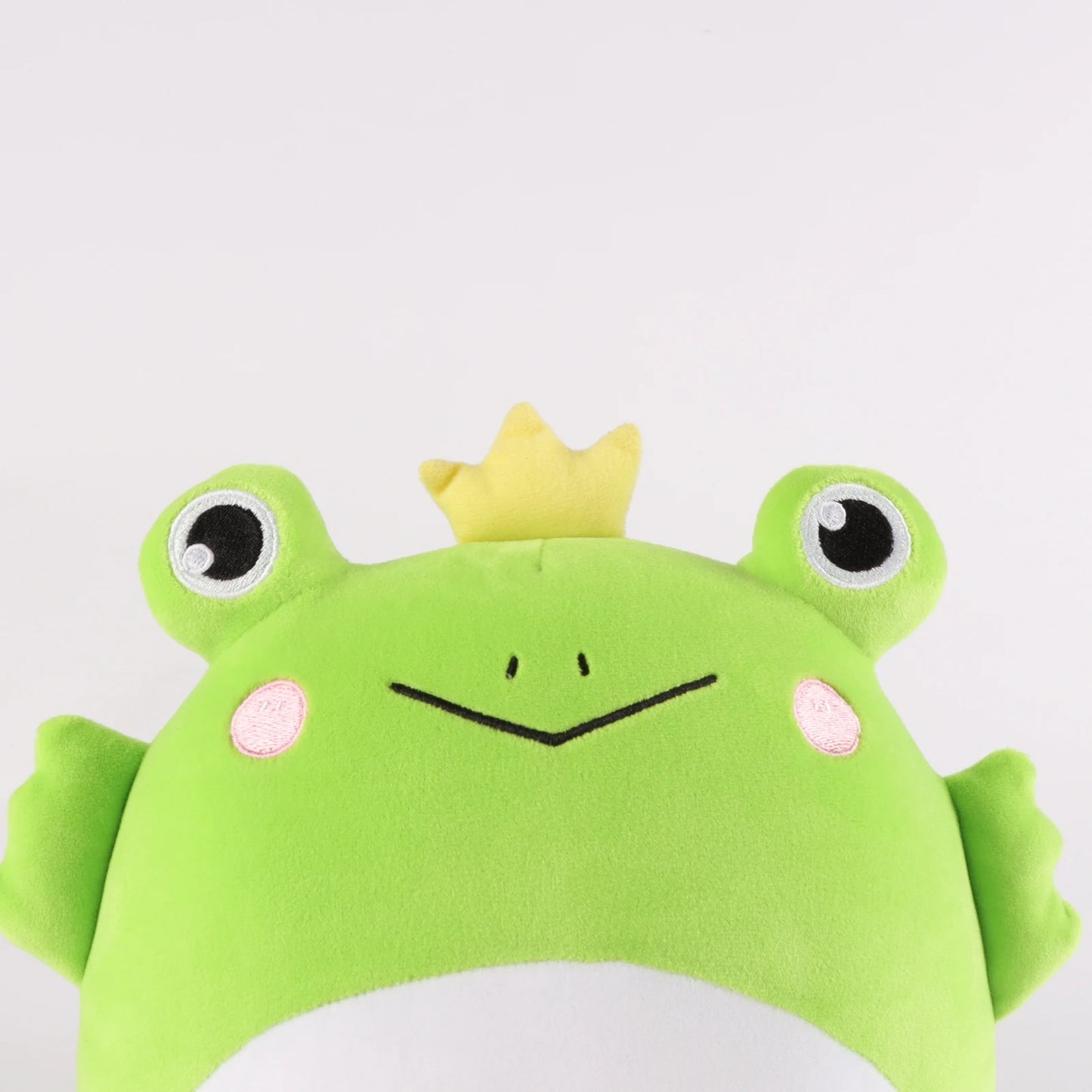 8" Kawaii Squishy Animal Plush Toy Soft Stuffed Animal Cute Frog Prince Squishy Plush Pillow Toy Kawaii Kids Gift Girls Home Room Decor