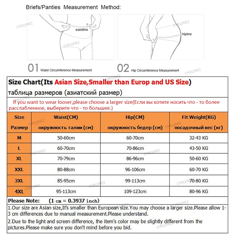 Cotton Panties for Women Underwear Plus Size Brief Girls Lingerie Solid Color Panties Female Seamless Underpant Ladies 7Pcs