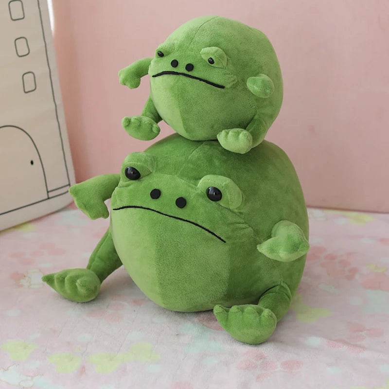 20-55cm Kawaii Ricky Rain Frog Plush Toy Super Soft Stuffed Animal Lovely Frog Doll Baby Toys Plushie Gift Toy for Kids Girls