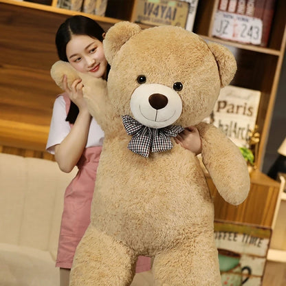 High Quality Giant American Bear Plush Doll Soft Stuffed Animal Teddy Bear Toys Kids Girls Valentine Birthday Gift Room Decor