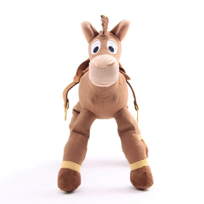 Toy Story Plush Toy 25cm Bullseye Stuffed Animal Plushies Disney Movie Replica Woody Horse Childrens Kids Birthday Gift