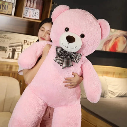 High Quality Giant American Bear Plush Doll Soft Stuffed Animal Teddy Bear Toys Kids Girls Valentine Birthday Gift Room Decor