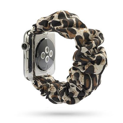 Scrunchie Elastic Watch Straps Watchband for Apple Watch Band Series 7 6 5 4 38mm 40mm 42mm 44mm for iwatch 45/41mm Bracelet