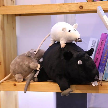 Mouse Plush Toy 60cm Super Soft Stuffed Animal Rat Plushies Soft Doll for Children Peluche Home Decor Kids Gift