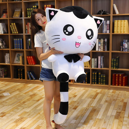 Giant Cat Plush Toy Cute Big Face Kitty Soft Huge Doll Girl Sleeping Bed Pillow Large Meng Doll Birthday Gift Girl Confession Gift