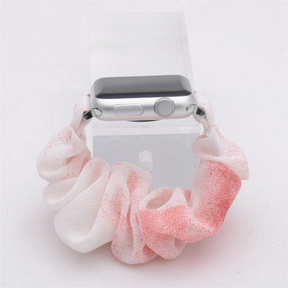 Scrunchie Elastic Watch Straps Watchband for Apple Watch Band Series 7 6 5 4 38mm 40mm 42mm 44mm for iwatch 45/41mm Bracelet