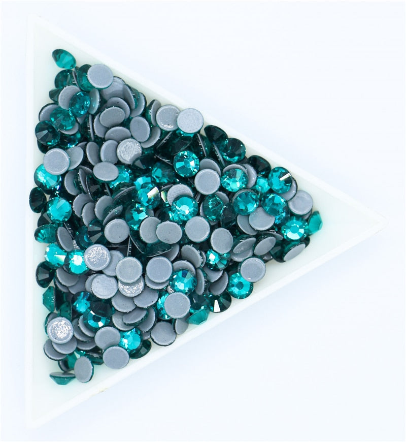 SS6-SS30 40Colors Crystal AB Better DMC Hot Fix Rhinestones,Glass Strass Hotfix Iron On Rhinestones Sewing & Fabric Decorations