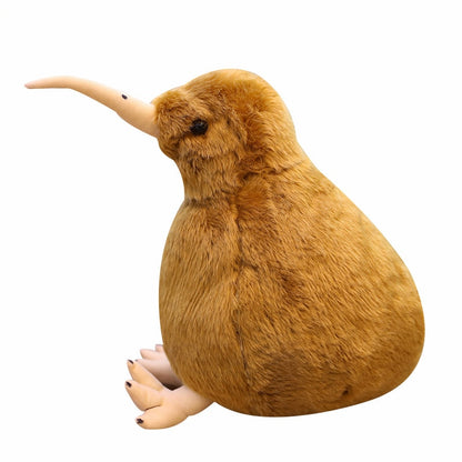 1pc 20cm Cute Lifelike Kiwi Bird Plush Toy Soft Pillow New Zealand Stuffed Animal Plushies Kids Toy Gift for Children Boy Birthday