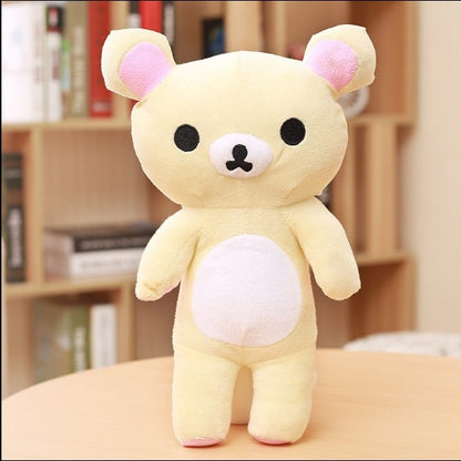 Giant Rilakkuma Plush Toy Cute Kawaii Fluffy Plushie Stuffed Animal Soft Bear Doll Stuffie Sofa Pillow Room Decor Birthday Present Kid Gifts