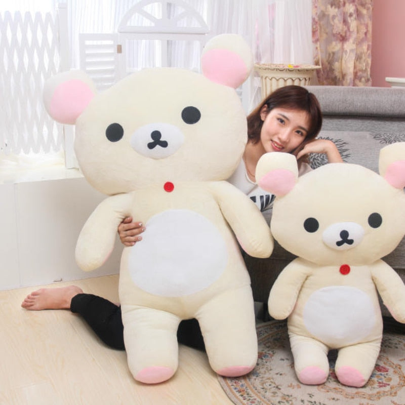 Kawaii Rilakkuma Plush Toys Teddy Bear Soft Animal Sofa Pillows Room Decorations Birthday Present For Children Christmas Gifts