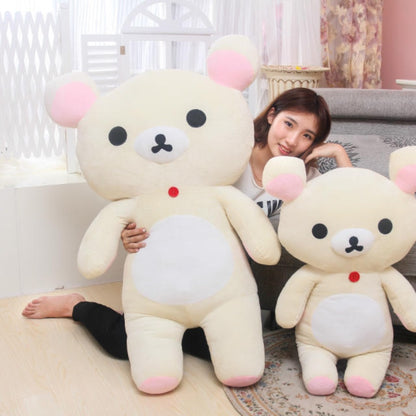 Kawaii Rilakkuma Plush Toys Teddy Bear Soft Animal Sofa Pillows Room Decorations Birthday Present For Children Christmas Gifts