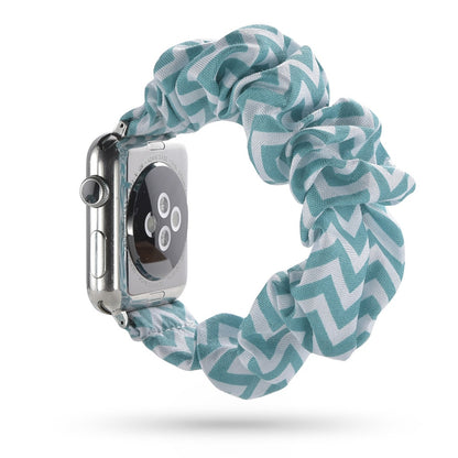 Scrunchie Elastic Watch Straps Watchband for Apple Watch Band Series 7 6 5 4 38mm 40mm 42mm 44mm for iwatch 45/41mm Bracelet