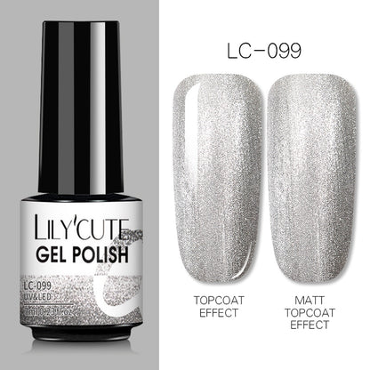 LILYCUTE 7ML Gel Nail Polish Nude Vernis Semi-Permanent Nail Polish For Nails Soak Off UV LED UV Gel DIY Nail Art Gel Varnishes
