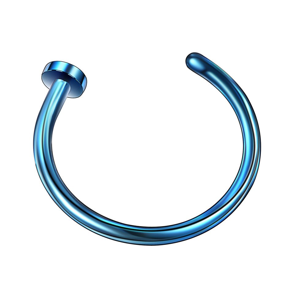 Fake Nose Ring Lip Ring C Clip Lip Piercing Burun Nose Rings Hoop Women Neuspiercing Body Jewelry Earrings