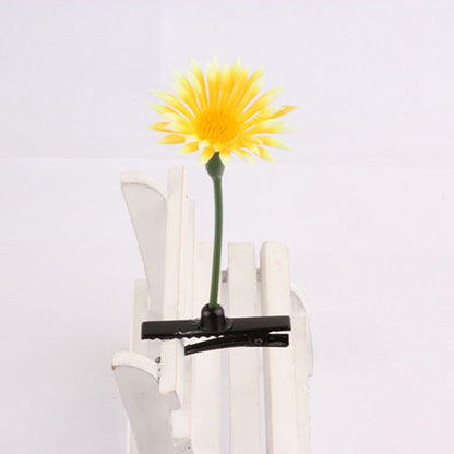 1PC Funny Show Bean Sprout Bobby Hairpin Flower Plant Hair Clips For Kids Girls Women Hair Styling Tool