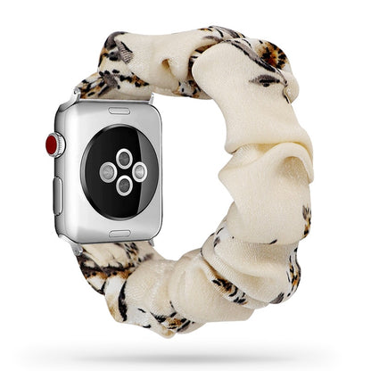 Scrunchie Elastic Watch Straps Watchband for Apple Watch Band Series 7 6 5 4 38mm 40mm 42mm 44mm for iwatch 45/41mm Bracelet