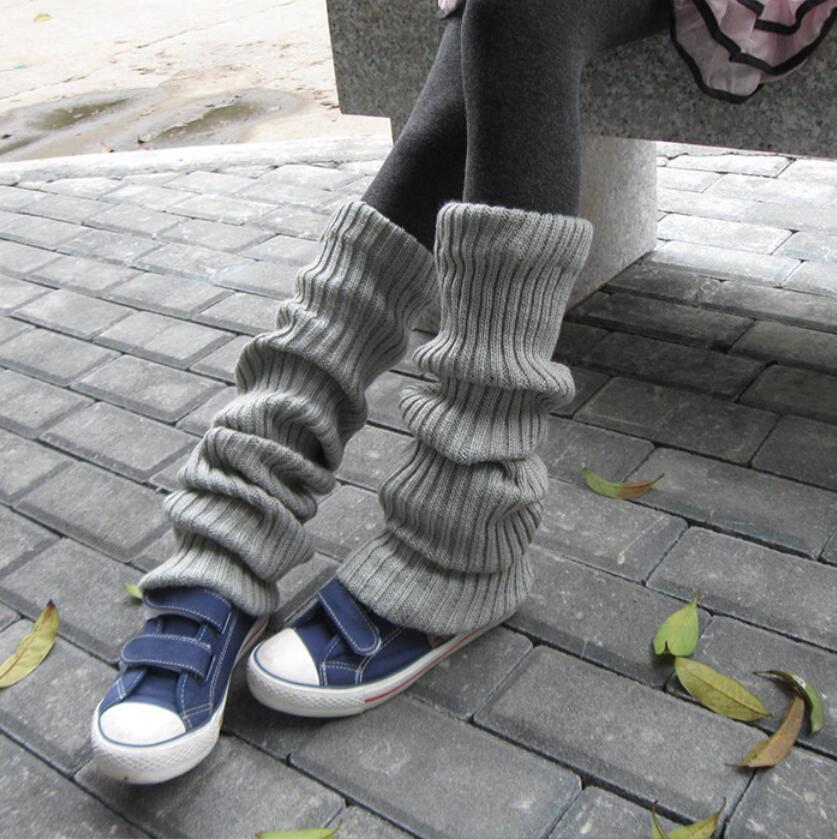 40-70CM OVER KNEE Japanese JK uniform leg warmers Korean Lolita girls' ins LONG socks girls pile up socks Foot warming cover