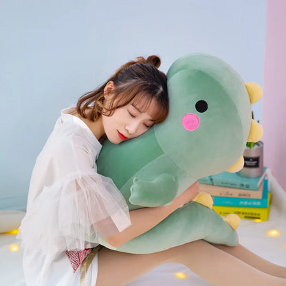 GIANT Dinosaur Plush Toy 50cm Big Fat Dino Stuffed Animal Plushies Super Soft Kids Baby Huggable Doll Pillow Home Decor Gift