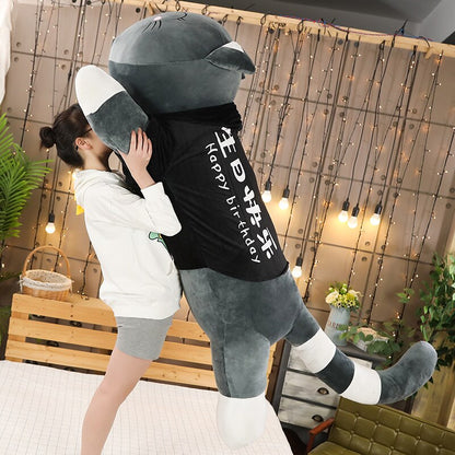 110cm Big Cute Giant Cat Plush Toy Soft Cartoon Stuffed Animal Plushies Doll Sofa Bed Pillow Cushion Girl Kid Birthday Gift