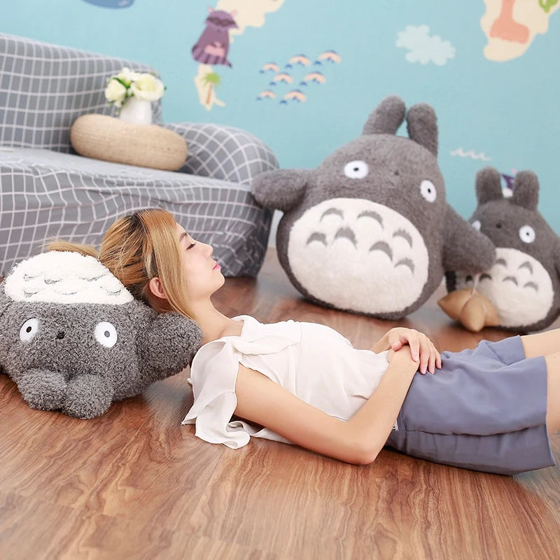 GIANT Totoro Plush Large My Neighbor Studio Ghibli Stuffed Animal Plushies Pillow Toy Big Anime Soft Doll Bed Sofa Cushion Kids Gift Home Decor Xmas Gift