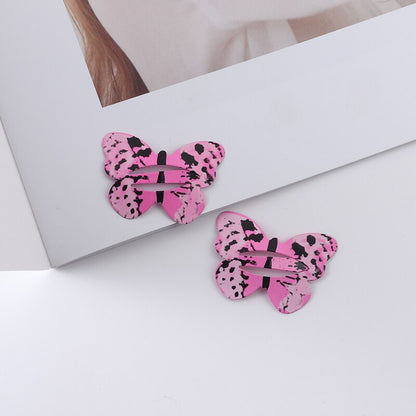 New Girls Cartoon Pattern Hairpins Cute Animal Rainbow Sweet Hair Clips Kids BB Clips Hair Accessories Fashion Barrettes Gift