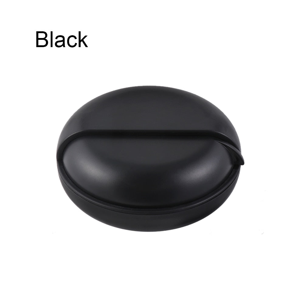 Round Earphone Case Multi-function ABS Wire Cable Organizer Rotary Storage Protective Data Line Box Headphone Storage Accessory