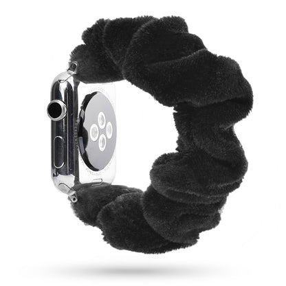 Scrunchie Elastic Watch Straps Watchband for Apple Watch Band Series 7 6 5 4 38mm 40mm 42mm 44mm for iwatch 45/41mm Bracelet