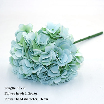 Blue variety autumn fake tea rose peony silk flower autumn gerbera daisy fake flower plastic DIY wedding home accessories