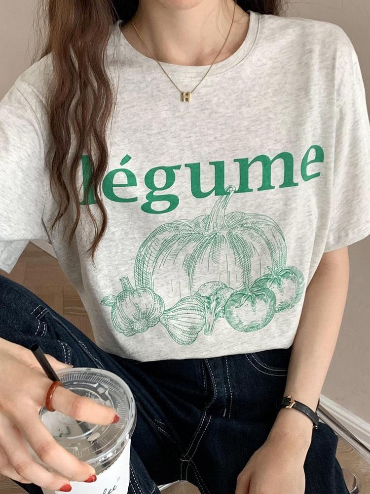 sunfiz Kawaii The Kitten Club Women T Shirt Streetwear White Cotton Short Sleeve Femme Oversized Graphic Tee Cute Grunge Tops