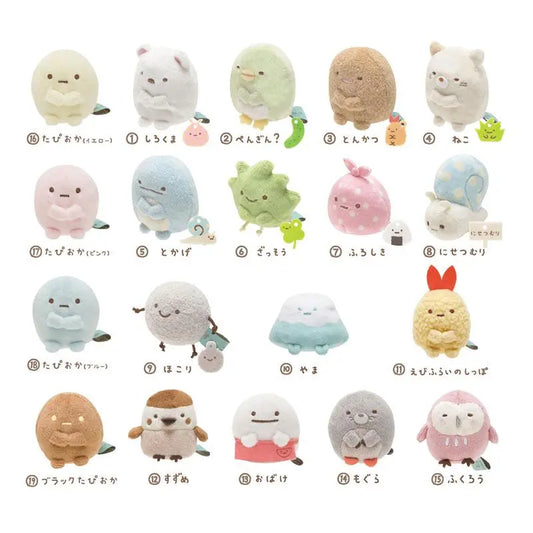 8CM Kawaii Sumikkogurashi Anime Series Cute Cartoon Plush Toys Toys Home Decoration Halloween Boy Girl Gift