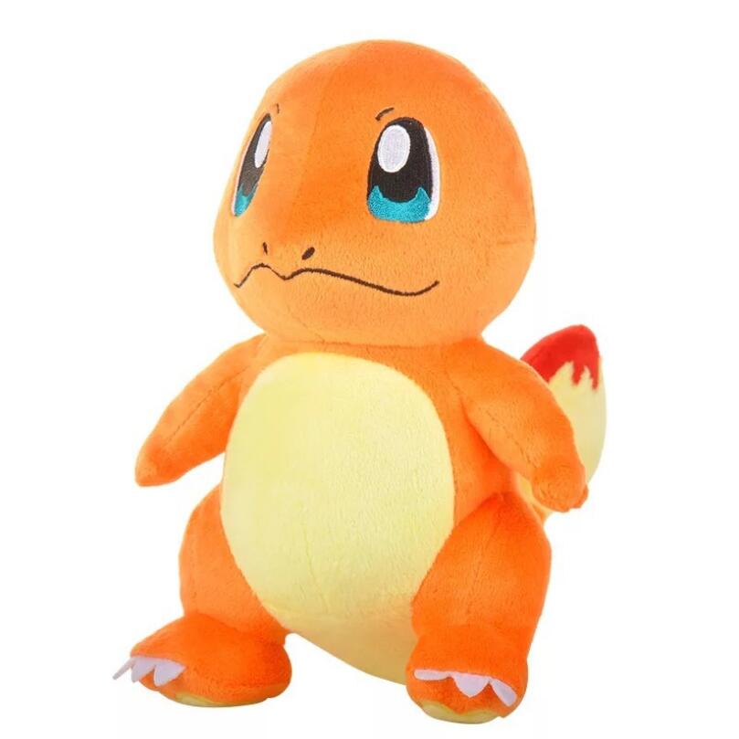 New Pokemon Plush Doll Kawaii Pikachu Eevee Little Fire Dragon Fire-breathing Dragon Children's Toy Stuffed Pillow