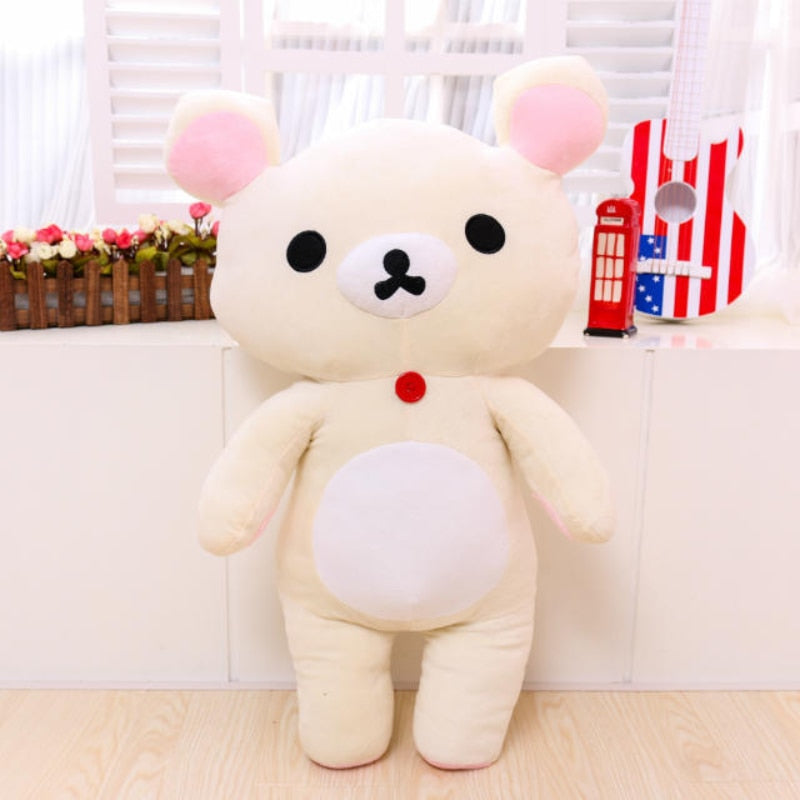 Kawaii Rilakkuma Plush Toys Teddy Bear Soft Animal Sofa Pillows Room Decorations Birthday Present For Children Christmas Gifts