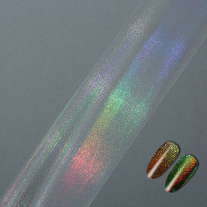 4*100cm/Roll Holographic Nail Foil Flame Dandelion Panda Bamboo Holo Nail Art Transfer Sticker Water Slide Nail Art Decals