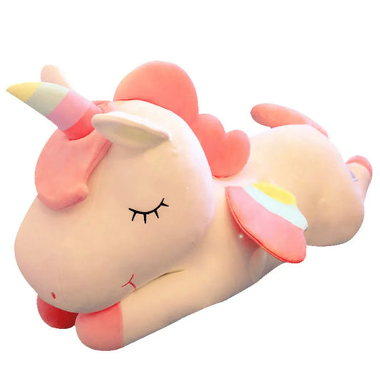 25cm Unicorn Plush Toy Huggable Stuffed Animal Plushies Doll Girl Sleeping Long Pillow Cute Bed Doll For Girl