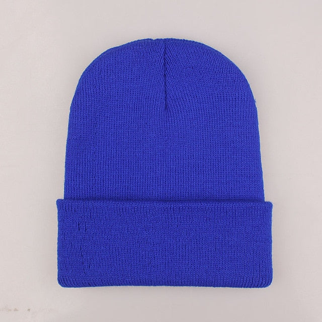 Winter Hats for Woman New Beanies Knitted Fluorescent Cute Hat Girls Autumn Female Beanie Caps Warmer Bonnet Ladies Casual Cap