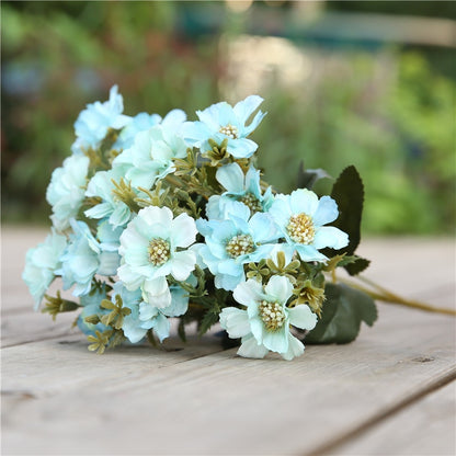 7 forks / bouquet peony fake flower silk flower peony bouquet wedding home decoration fake peony rose