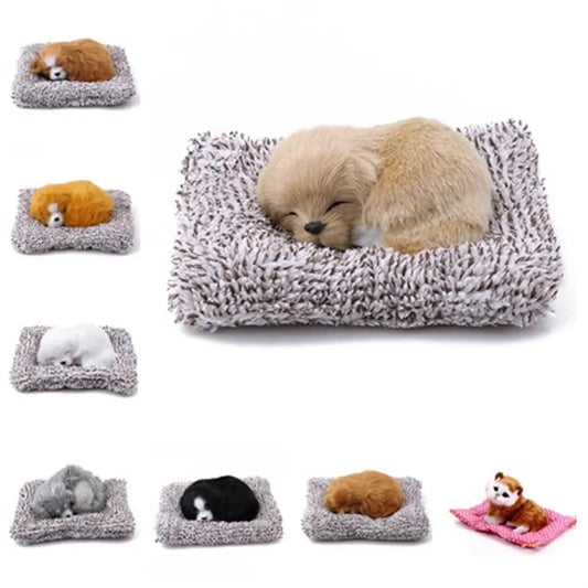 Stuffed Toys Lovely Simulation Animal Labrador/Husky Doll Plush Sleeping Dogs Toy Kids Toy Decorations Birthday Gift Children