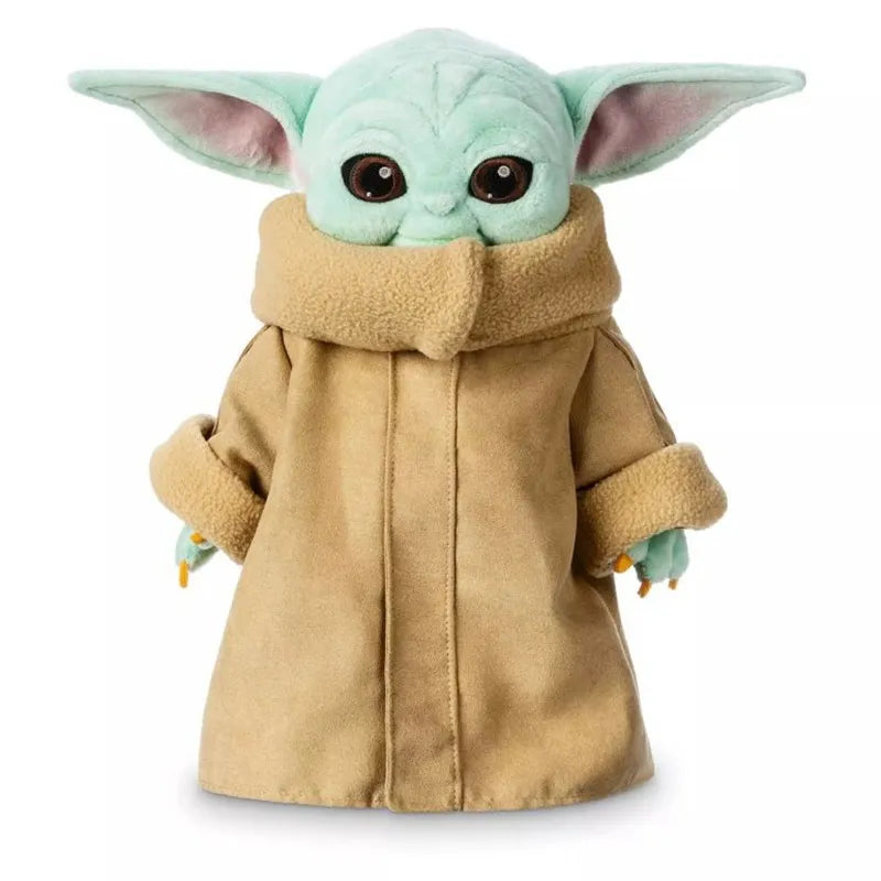 Baby Yoda Plush Toy 30cm Star Wars Disney Grogu Doll The Mandalorian Movie Peluche Child Action Figure Doll Cute Stuffed Animal for Boy Kids Gift