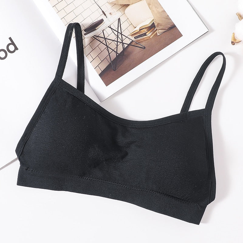 Women Crop Tops Tube Top Female Streetwear Sleeveless Camis Seamless Sports Lingerie Tee Bra Crop Top Bandeau Top Tank