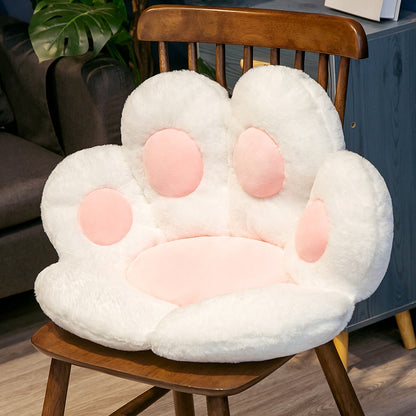 Kawaii Paw Pillow Animal Seat Cushion Stuffed Cat Paw Flower Pillow Plush Sofa Indoor Floor Home Chair Decor Children Gift