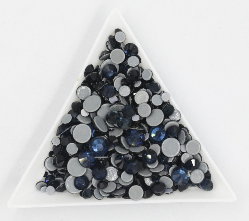 SS6-SS30 40Colors Crystal AB Better DMC Hot Fix Rhinestones,Glass Strass Hotfix Iron On Rhinestones Sewing & Fabric Decorations