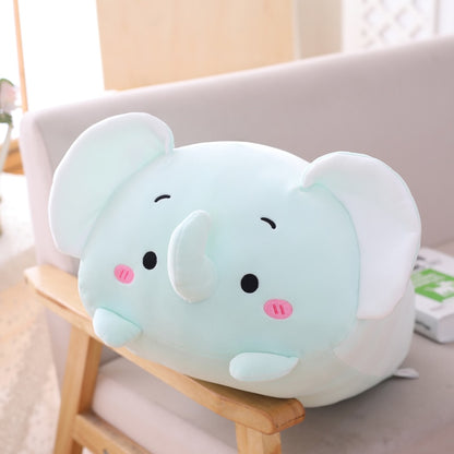 18-28CM Soft Cartoon Pillow Plushies Cushion Cute Fat Dog Cat Totoro Penguin Pig Frog Plush Toy Stuffed Animal Lovely Kids Birthday Gift