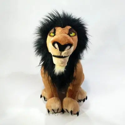 Disney The Lion King Simba uncle Scar Plush toys dolls Kid's Playmate Soft Stuffed Animal Doll  Birthday Present For Child 35cm