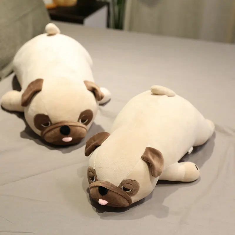 Hot 55-90cm Big Size New Cute Animal Kawaii Pug Dog Plush Toys Sleep Pillow Boys Birthday Gift Girl Xmas Valentine's