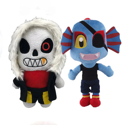 20 New Styles Undertale Plush Toys Cartoon Sans Plush Dolls Frisk Chara Stuffed Soft Zombie Toys for Kid Christmas Birthday Gift