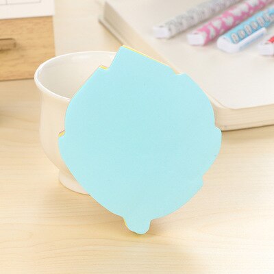 Creative Post Colour Self Stick Notes Self-adhesive Sticky Note Cute Notepads Posted Writing Pads Stickers Paper 100 Sheets/pad