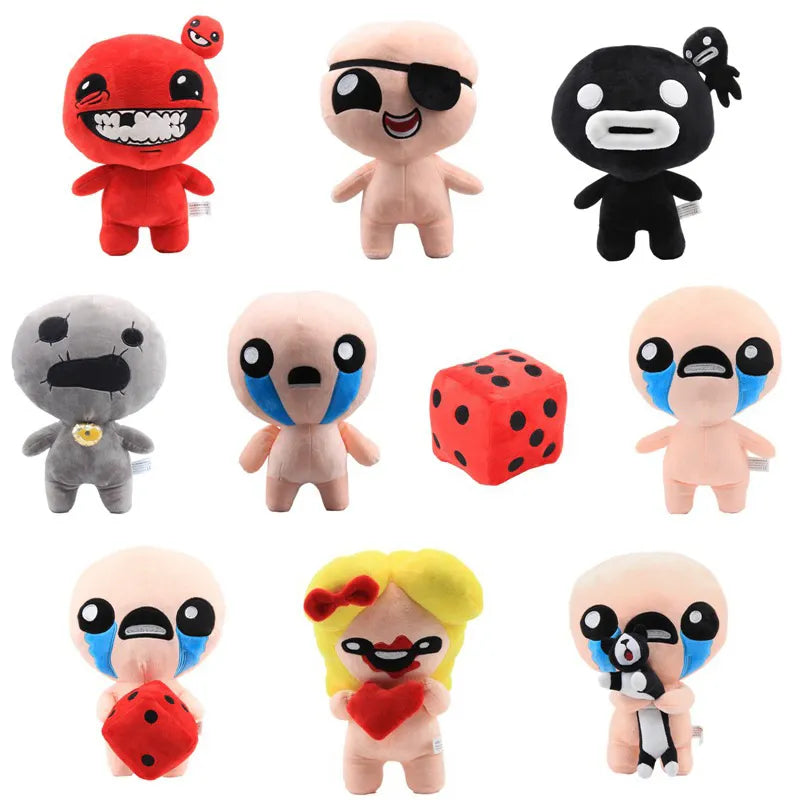 10-30cm The Binding of Isaac Plush Toys Afterbirth Rebirth Video Game ISAAC Soft Stuffed Toys for Children Kids Gifts